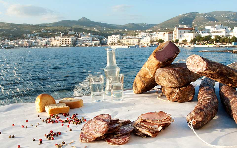 Gastronomy in Tinos